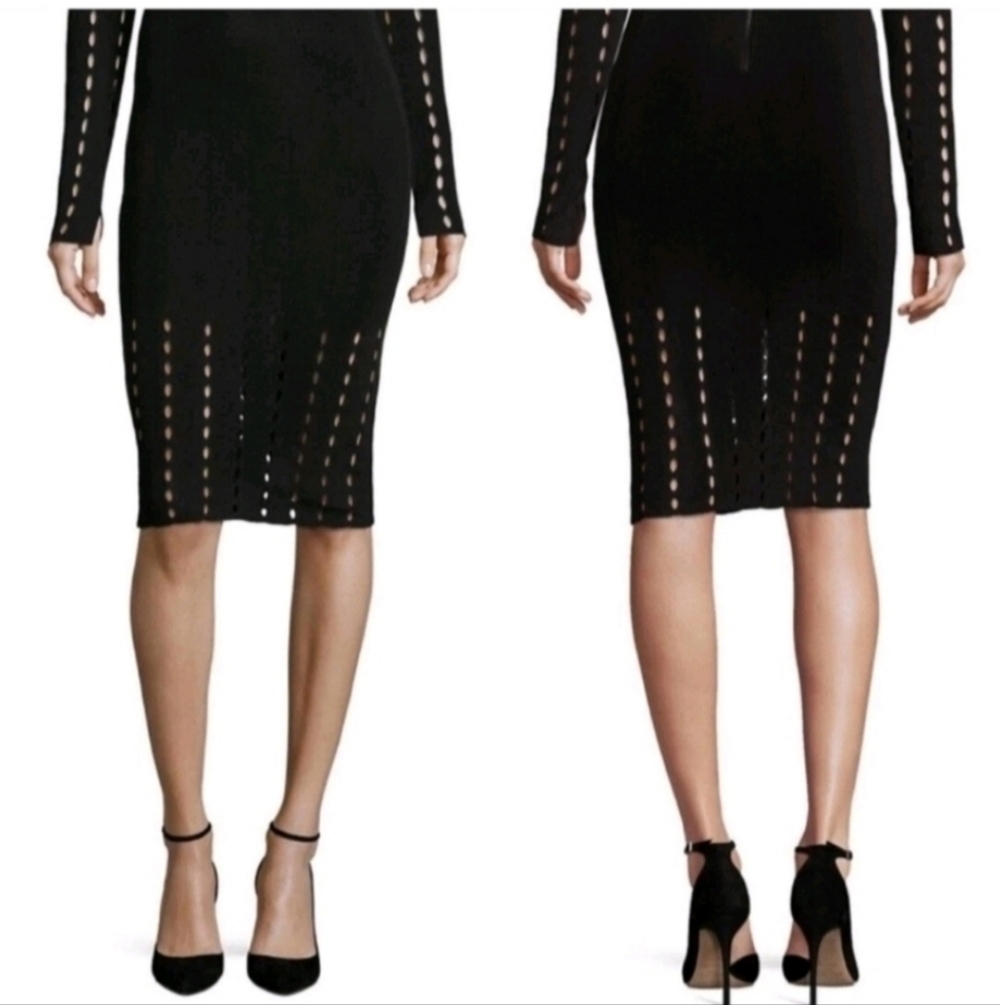 + Olivia Melanie Pointelle Pencil Skirt in size SMALL